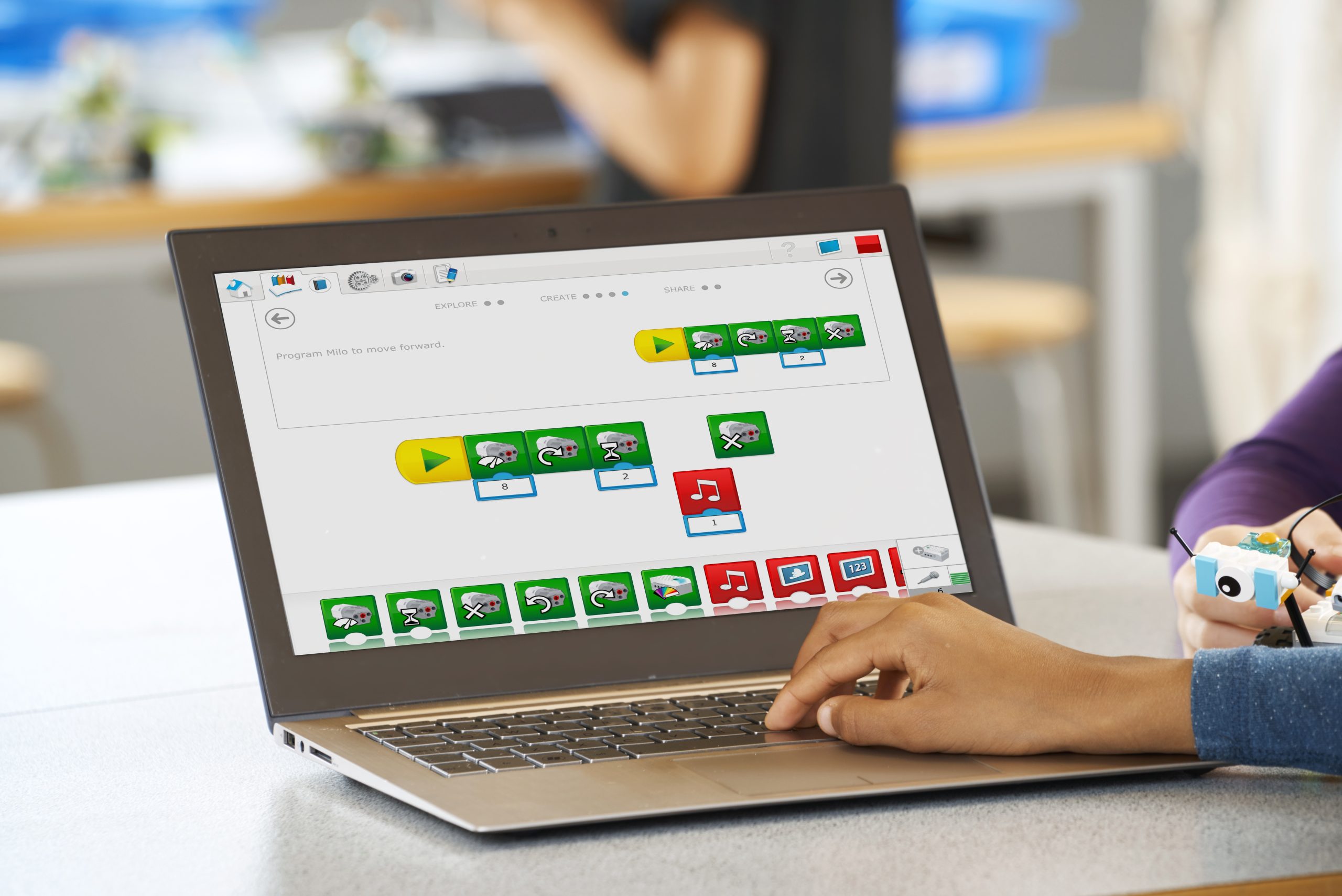 WeDo programowanie
