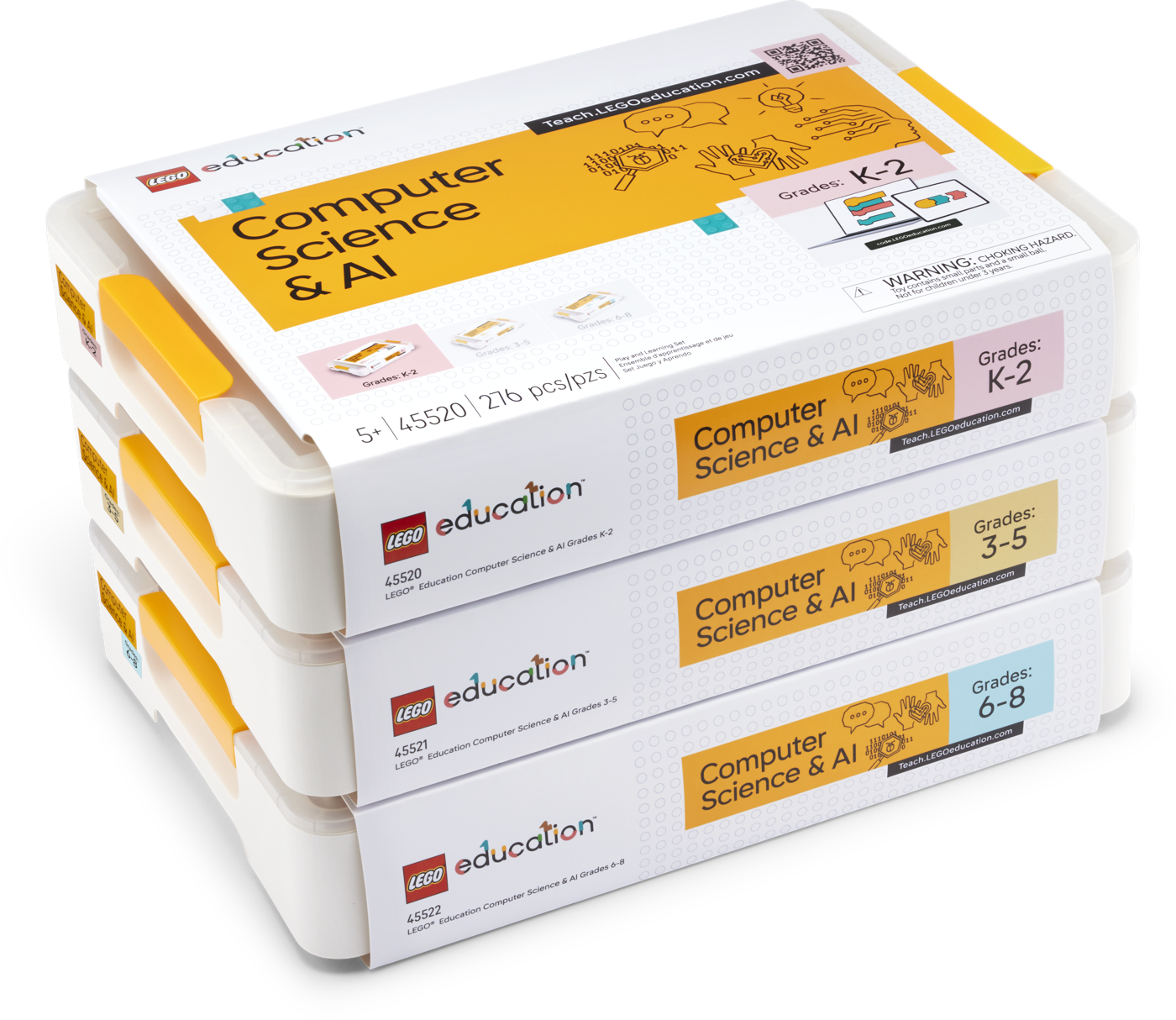 Model z zestawu LEGO Education Informatyka i AI