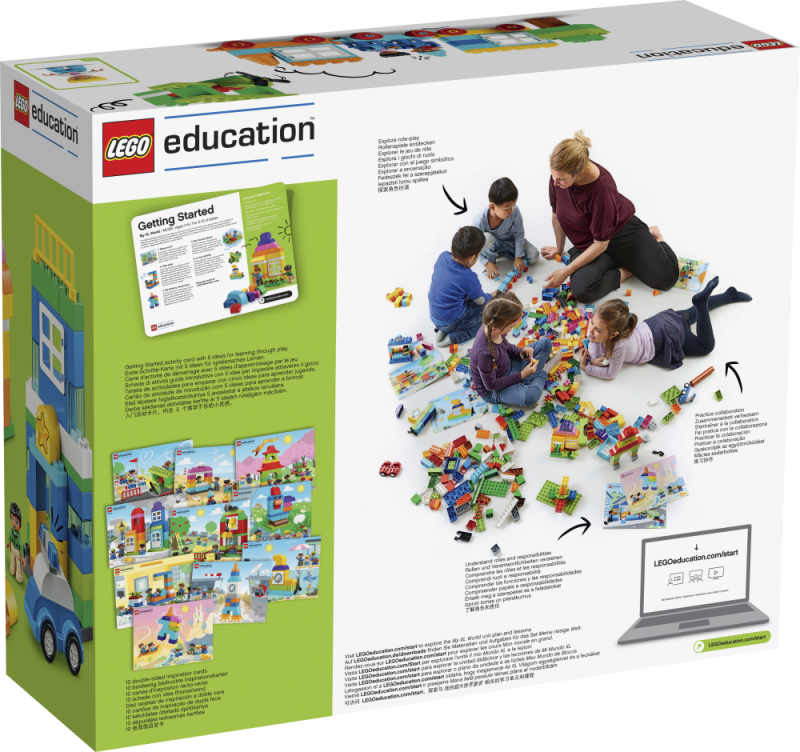 Zestaw LEGO Education DUPLO Moj swiat XL dla przedszkoli - zdjecie 4