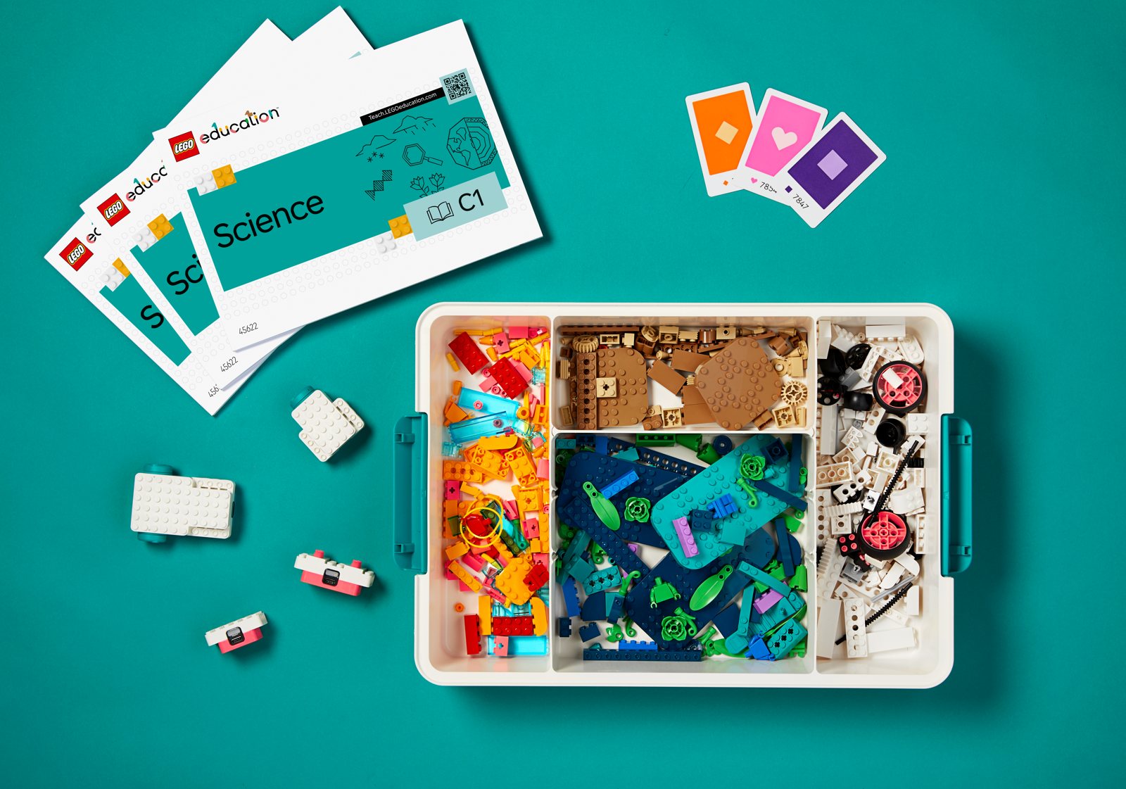 Model doświadczalny z zestawu LEGO Education Nauki przyrodnicze